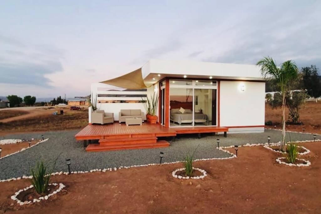 Cabana El Alamo Con Jacuzzi Villa Valle de Guadalupe Exterior foto